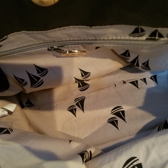 Pretty Ships diamond stripe satchel - Picture 8 of 8